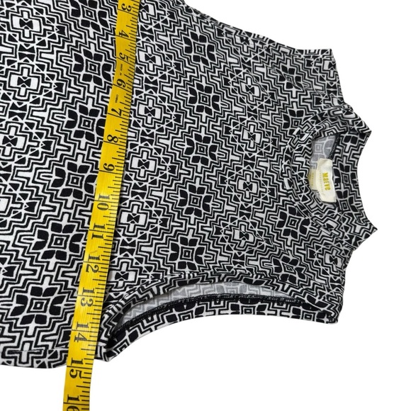 Maeve Black and White Midi Dress - Picture 7 of 11